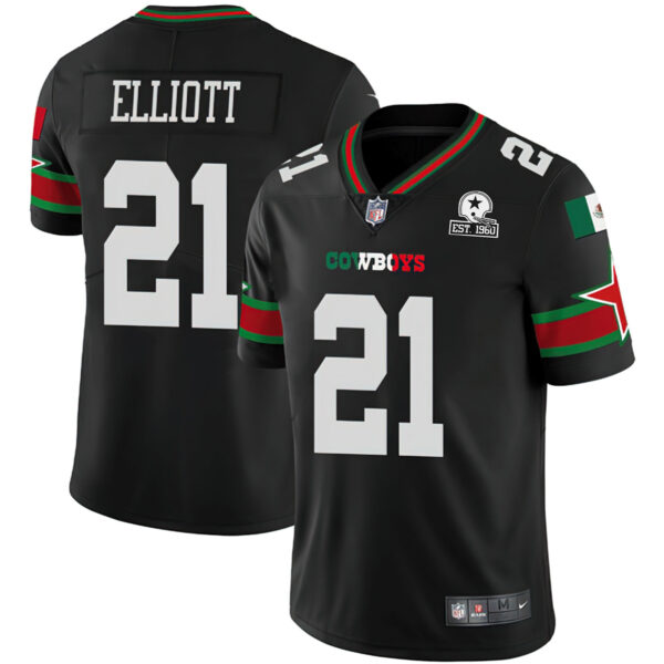 Cowboys Mexico Est 1960 Patch Vapor Jersey - All Stitched - Image 6