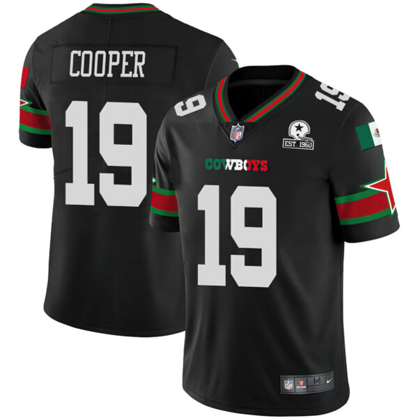 Cowboys Mexico Est 1960 Patch Vapor Jersey - All Stitched - Image 4