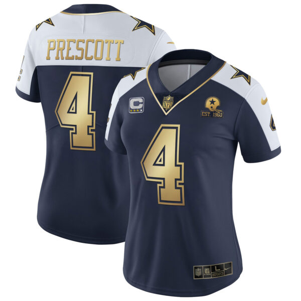 Cowboys Alternate Vapor Navy Gold Limited - All Stitched - Image 9