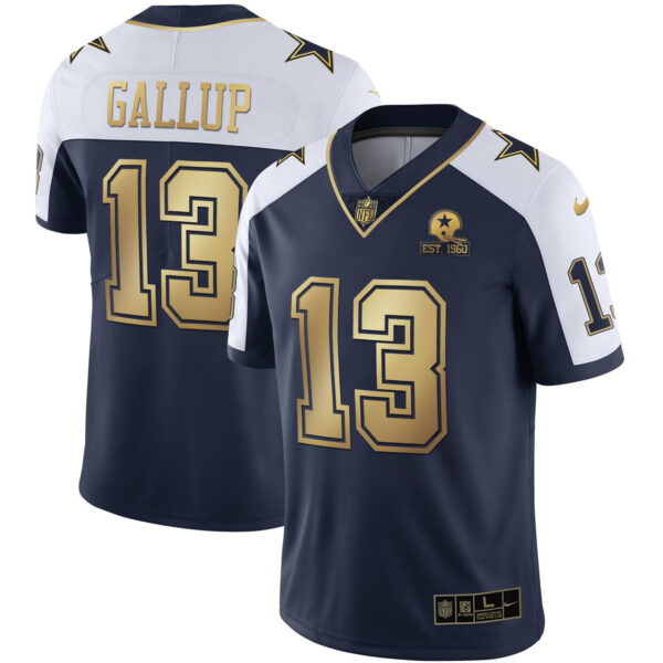 Cowboys Alternate Vapor Navy Gold Limited - All Stitched - Image 3