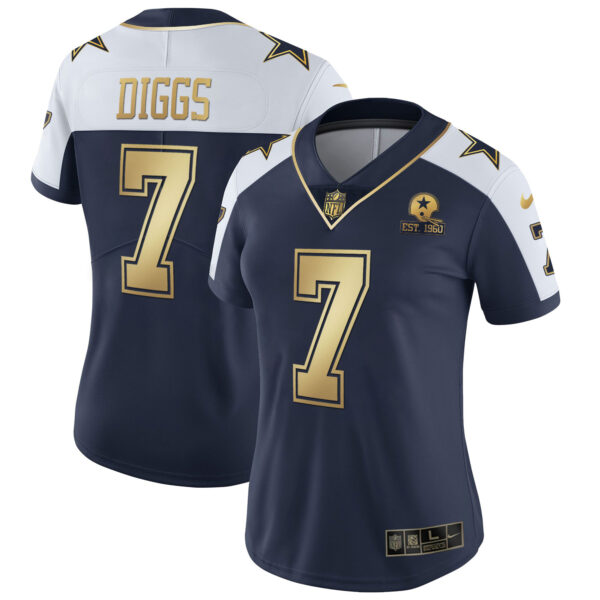 Cowboys Alternate Vapor Navy Gold Limited - All Stitched - Image 14