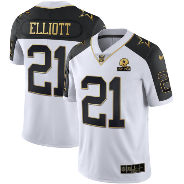 Men's Cowboys Alternate Vapor Black Gold & Navy Gold Limited - All Stitched - Image 20