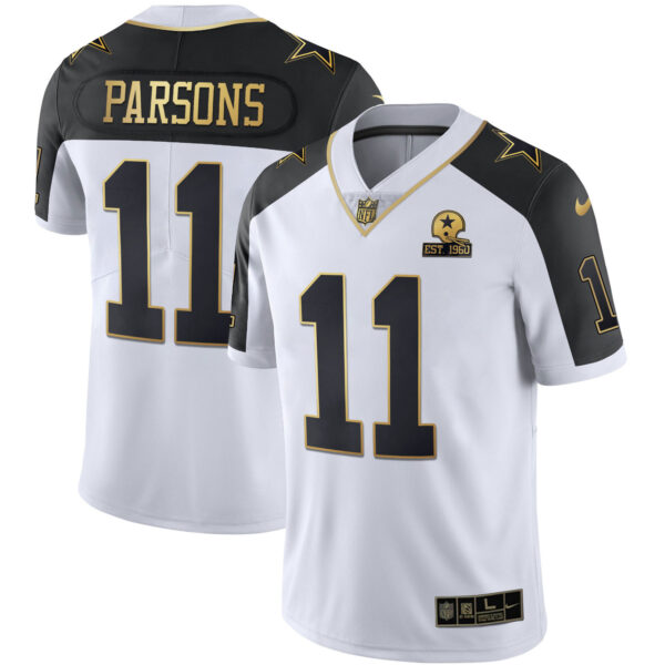 Men's Cowboys Alternate Vapor Black Gold & Navy Gold Limited - All Stitched - Image 15