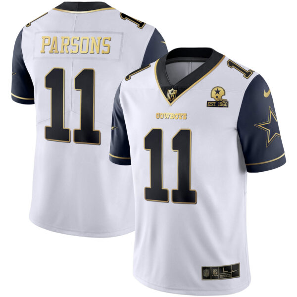 Men's Cowboys Alternate Vapor Black Gold & Navy Gold Limited - All Stitched - Image 36