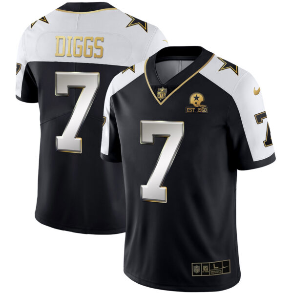Men's Cowboys Alternate Vapor Black Gold & Navy Gold Limited - All Stitched - Image 28