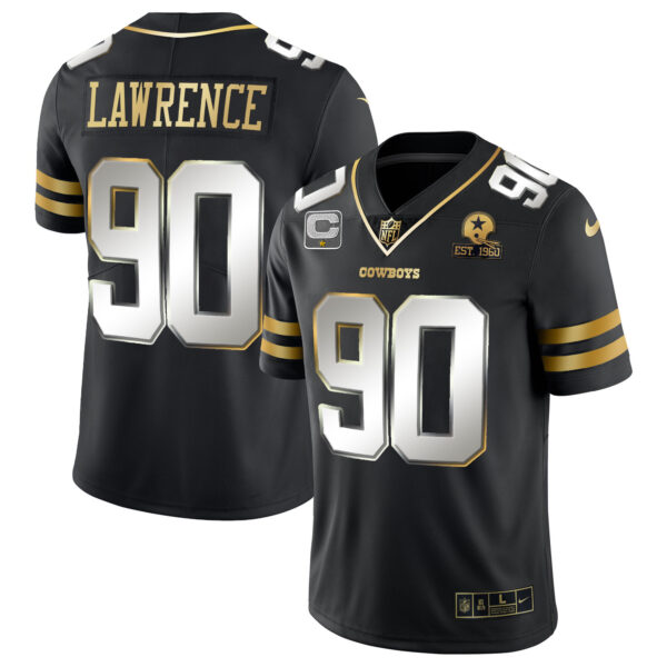 Men's Cowboys Vapor Gold Jersey - All Stitched - Image 16