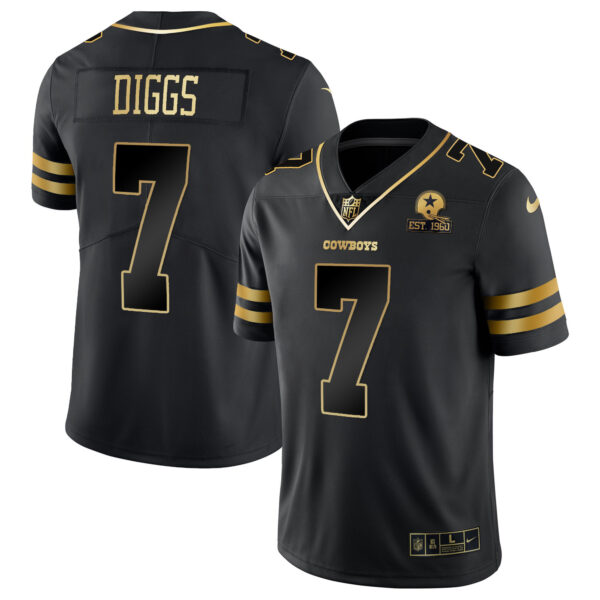 Men's Cowboys Vapor Gold Jersey - All Stitched - Image 23