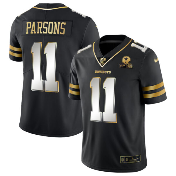 Men's Cowboys Vapor Gold Jersey - All Stitched - Image 9