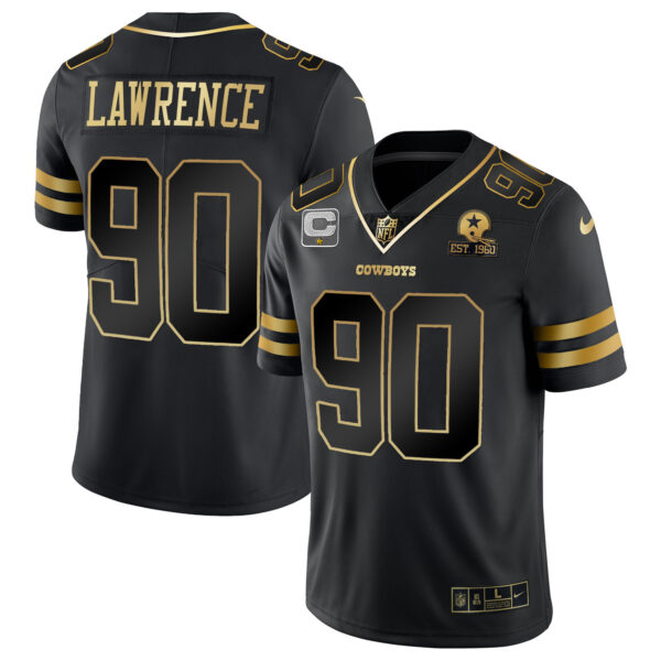Men's Cowboys Vapor Gold Jersey - All Stitched - Image 24