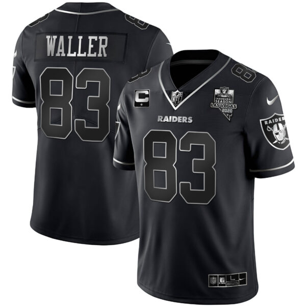 Raiders Black Silver Vapor - All Stitched - Image 7