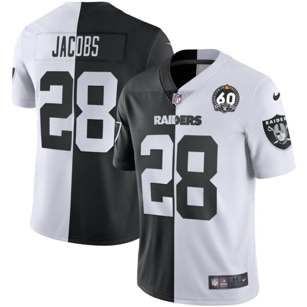 Men's Raiders 60th Season Patch Gold & Split - All Stitched - Image 21