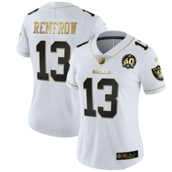 Women's Raiders 60th Season Patch Gold & Split - All Stitched - Image 14