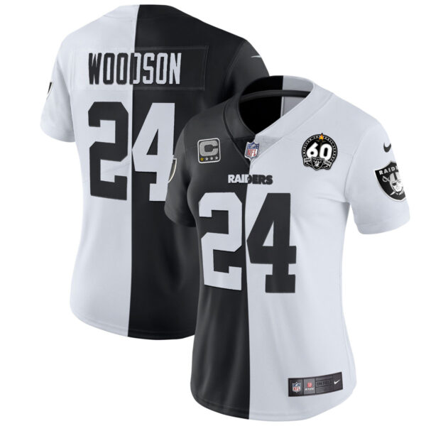 Women's Raiders 60th Season Patch Gold & Split - All Stitched - Image 24
