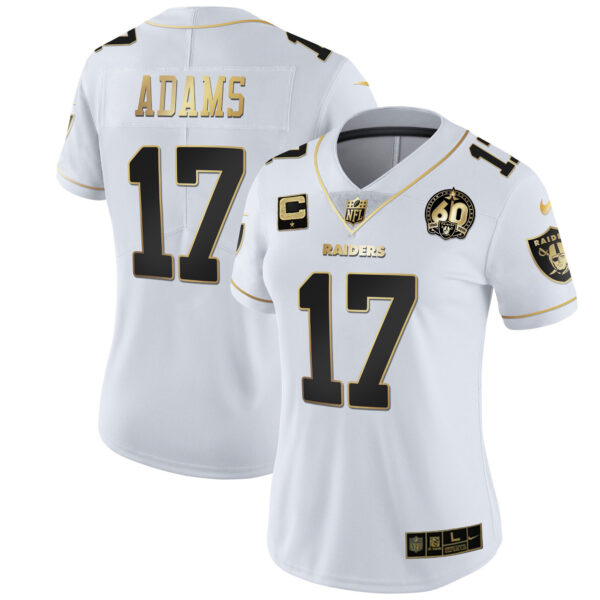 Women's Raiders 60th Season Patch Gold & Split - All Stitched - Image 9