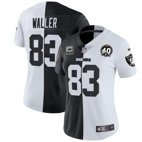 Women's Raiders 60th Season Patch Gold & Split - All Stitched - Image 23