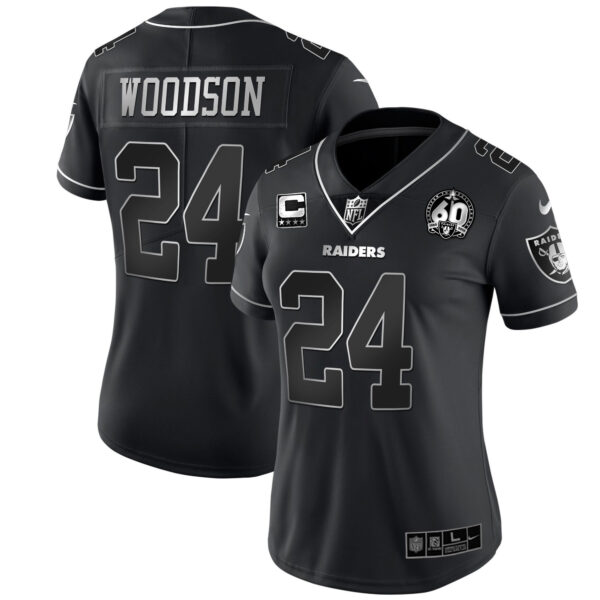Women's Raiders 60th Season Patch Gold & Split - All Stitched - Image 40