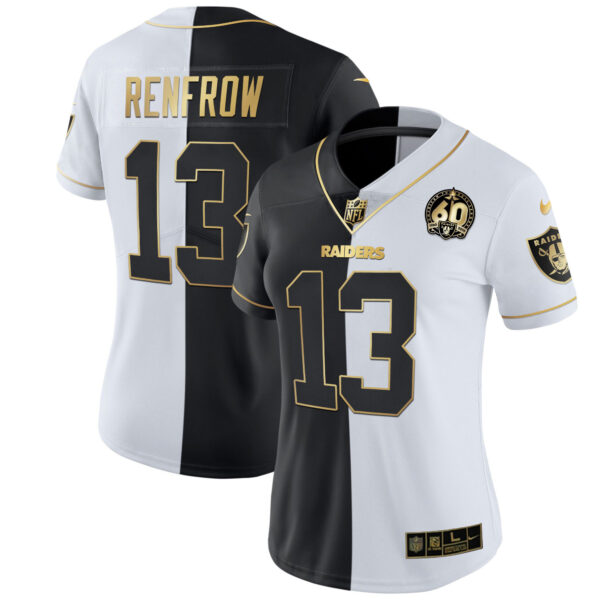 Women's Raiders 60th Season Patch Gold & Split - All Stitched - Image 30