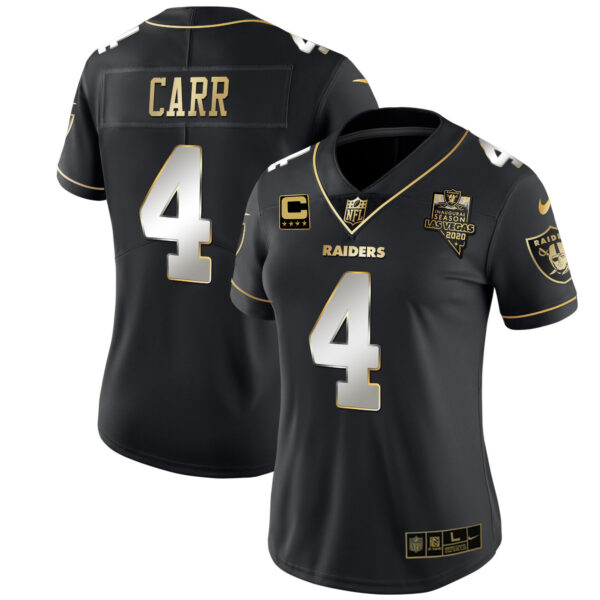 Women's Raiders Inaugural Season Patch Gold & Split - All Stitched - Image 50