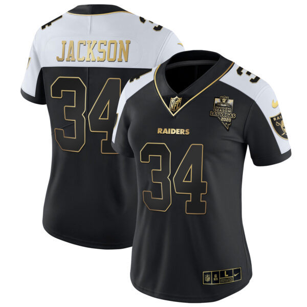 Women's Raiders Inaugural Season Patch Gold & Split - All Stitched - Image 44