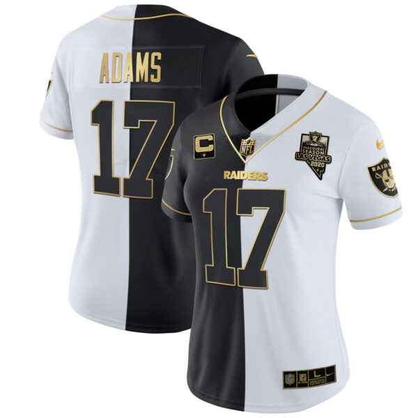 Women's Raiders Inaugural Season Patch Gold & Split - All Stitched - Image 25