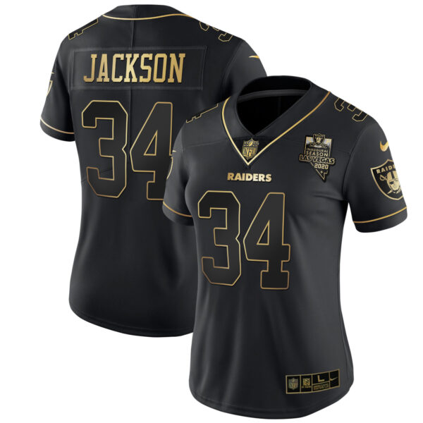 Women's Raiders Inaugural Season Patch Gold & Split - All Stitched - Image 12