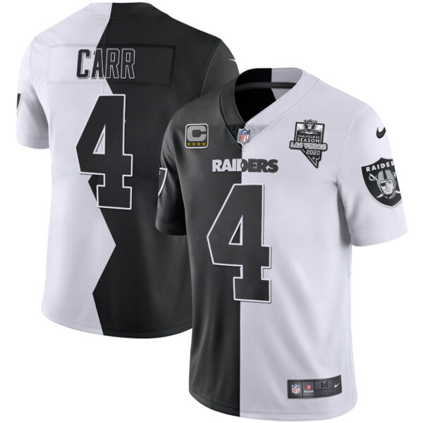 Men's Raiders Inaugural Season Patch Zigzag Split - All Stitched - Image 2