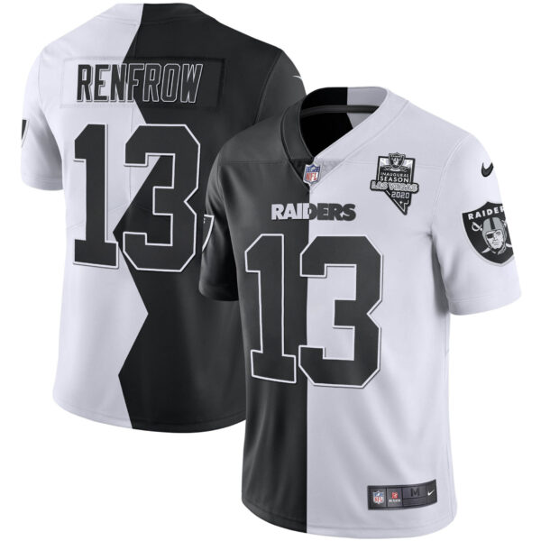 Men's Raiders Inaugural Season Patch Zigzag Split - All Stitched - Image 6