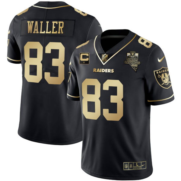 Men's Raiders Vapor Gold Jersey - All Stitched - Image 7