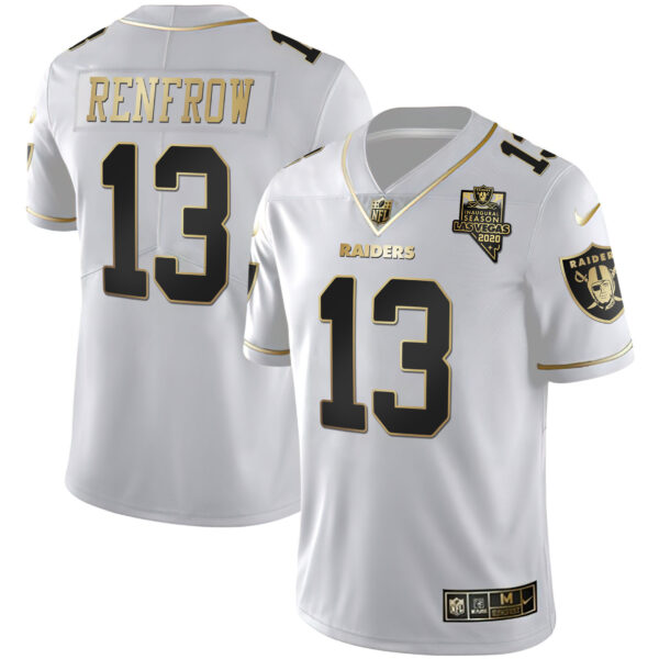 Men's Raiders Inaugural Season Patch Gold & Split - All Stitched - Image 6