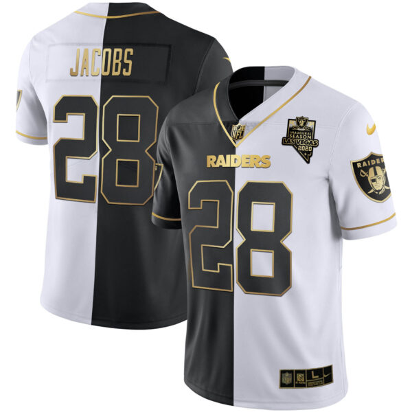 Men's Raiders Inaugural Season Patch Gold & Split - All Stitched - Image 29
