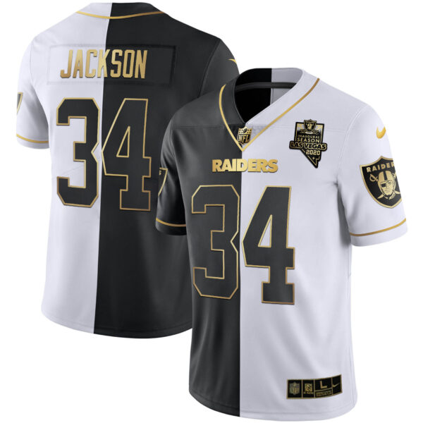 Men's Raiders Inaugural Season Patch Gold & Split - All Stitched - Image 28