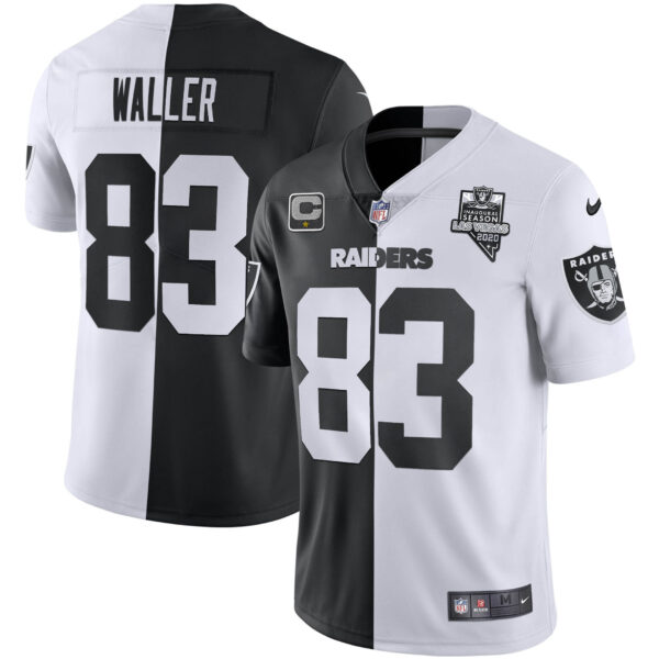 Men's Raiders Inaugural Season Patch Gold & Split - All Stitched - Image 23
