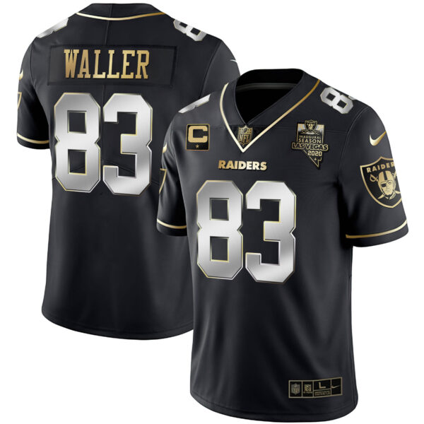 Men's Raiders Inaugural Season Patch Gold & Split - All Stitched - Image 55