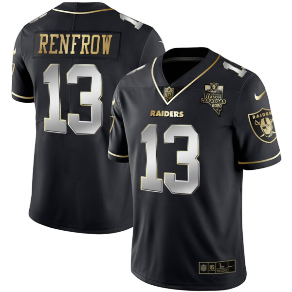 Men's Raiders Inaugural Season Patch Gold & Split - All Stitched - Image 54