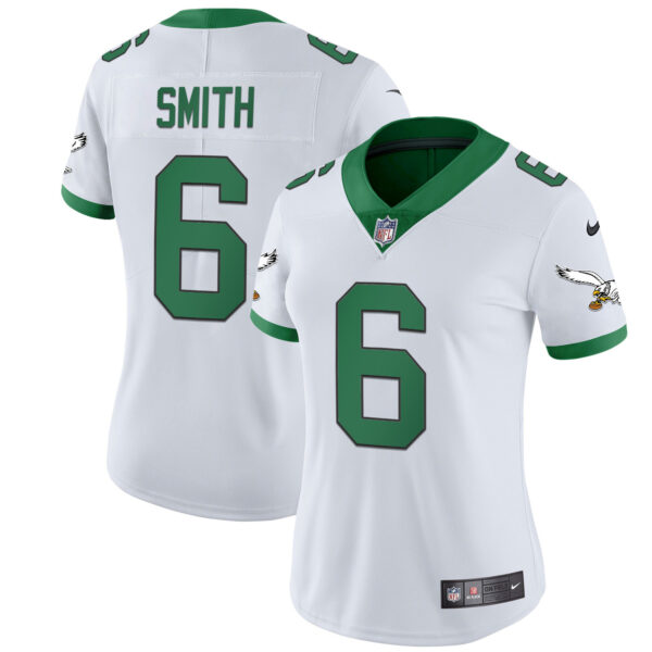 Women's Eagles Kelly Green Gold Jersey - All Stitched - Image 11