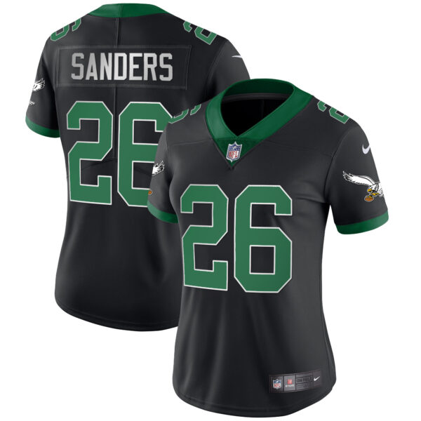 Women's Eagles Kelly Green Gold Jersey - All Stitched - Image 45