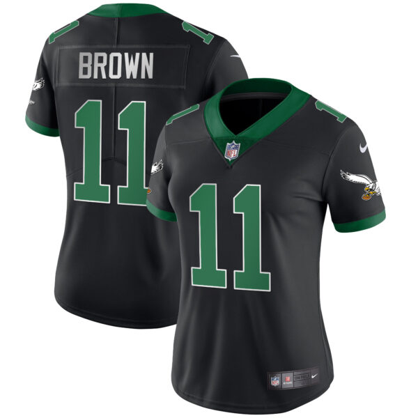 Women's Eagles Kelly Green Gold Jersey - All Stitched - Image 42