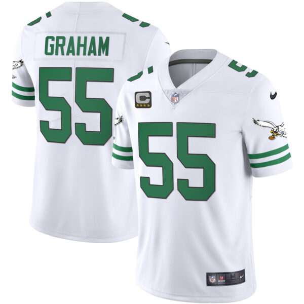 Men's Eagles Gold & Kelly Vapor Jersey V2 - All Stitched - Image 4