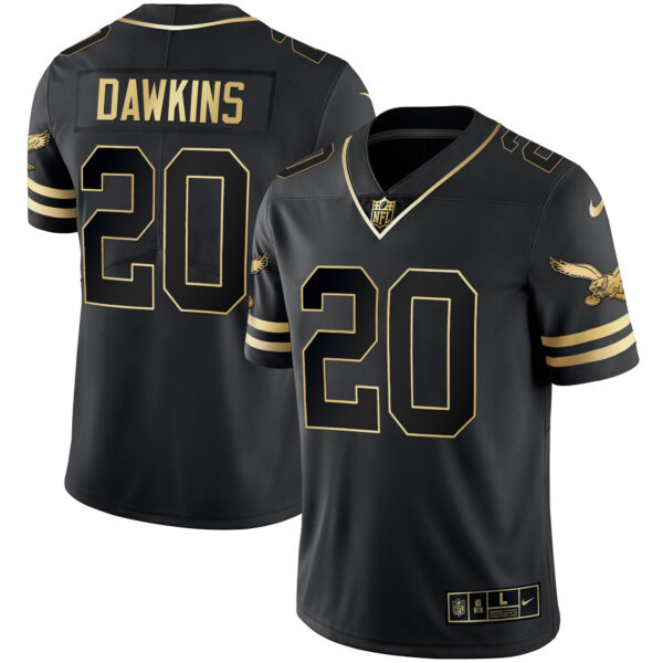 Men's Eagles Gold & Kelly Vapor Jersey V2 - All Stitched - Image 59