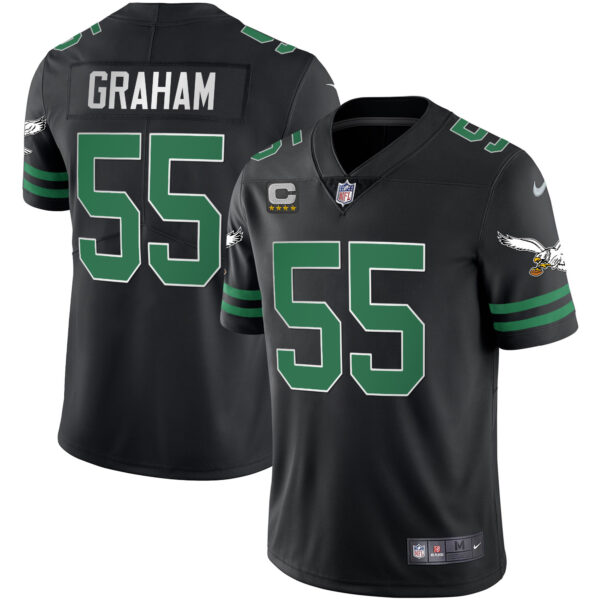 Men's Eagles Gold & Kelly Vapor Jersey V2 - All Stitched - Image 22