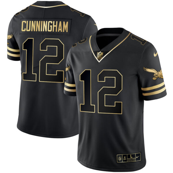 Men's Eagles Gold & Kelly Vapor Jersey V2 - All Stitched - Image 57
