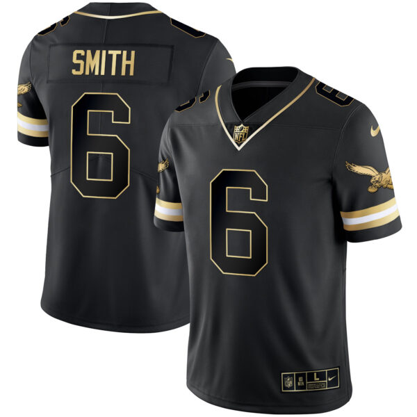 Men's Eagles Gold & Kelly Vapor Throwback Jersey - All Stitched - Image 56