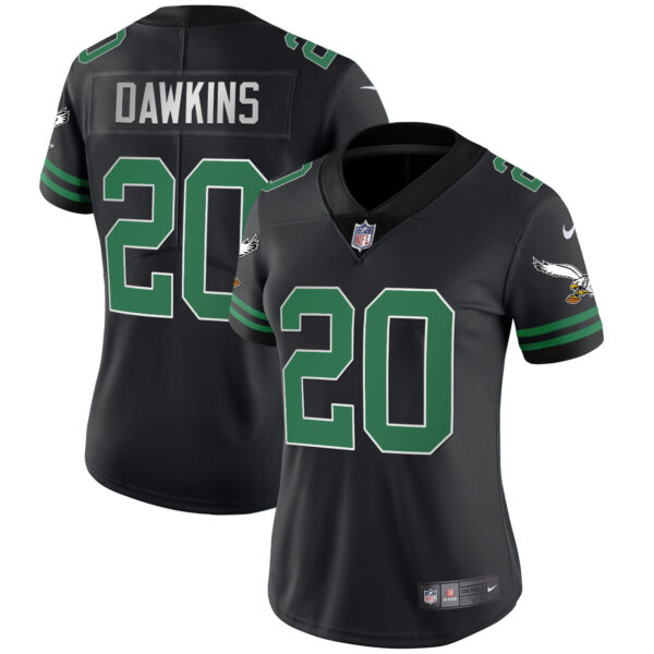 Women's Eagles Gold & Kelly Vapor Jersey V2 - All Stitched - Image 23