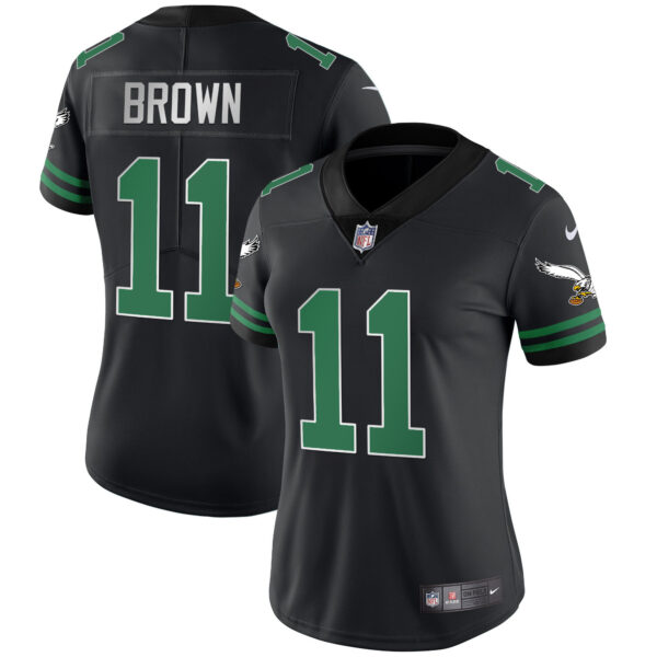 Women's Eagles Gold & Kelly Vapor Jersey V2 - All Stitched - Image 24