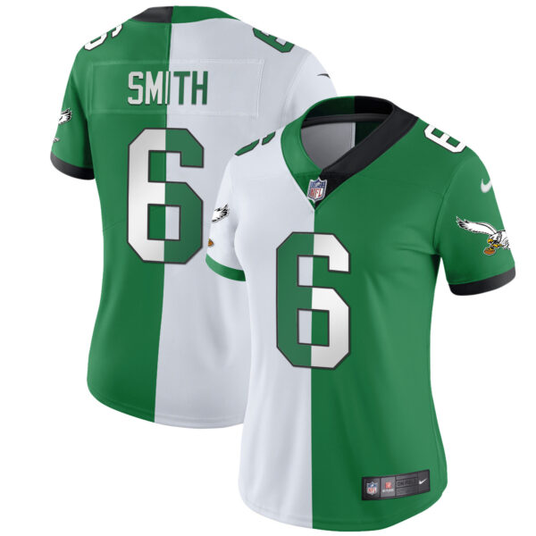 Women's Eagles Gold & Kelly Vapor Jersey V2 - All Stitched - Image 29