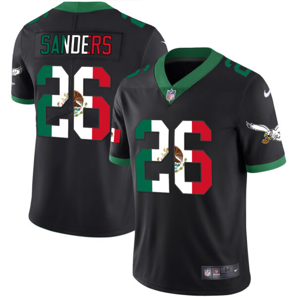 Men's Eagles Mexico Gold & Kelly Vapor Jersey - All Stitched - Image 27