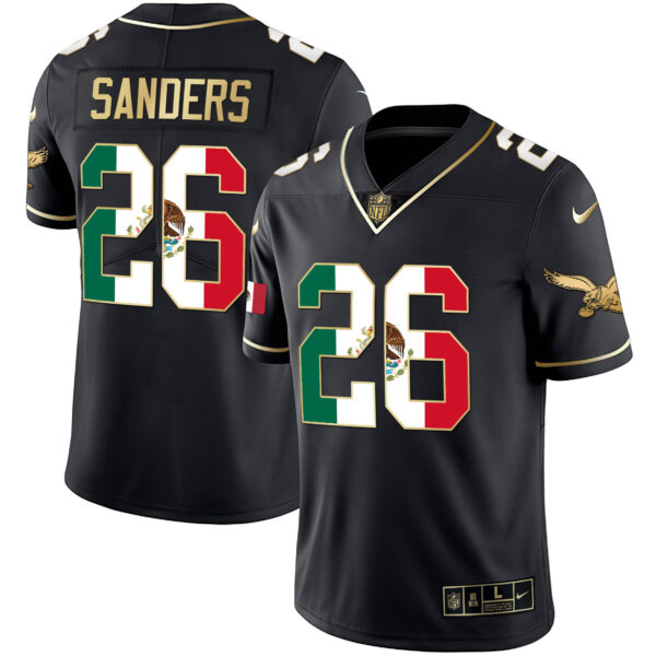 Men's Eagles Mexico Gold & Kelly Vapor Jersey - All Stitched - Image 54