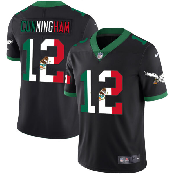 Men's Eagles Mexico Gold & Kelly Vapor Jersey - All Stitched - Image 21