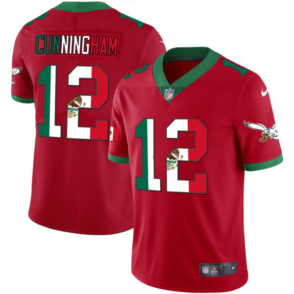 Men's Eagles Mexico Gold & Kelly Vapor Jersey - All Stitched - Image 30