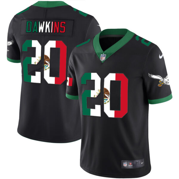 Men's Eagles Mexico Gold & Kelly Vapor Jersey - All Stitched - Image 23